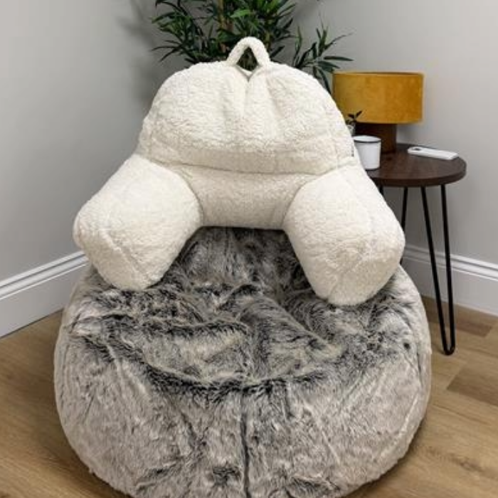 Double the Comfort: Get a FREE Support Pillow When You Buy any Faux Fur Classic Bean Bag