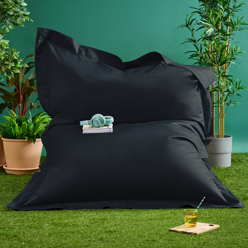 Bazaar Bag® Indoor-Outdoor Giant Bean Bag - Black