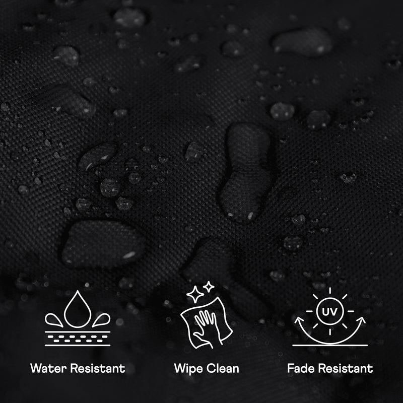 Bazaar Bag® Indoor-Outdoor Giant Bean Bag - Black