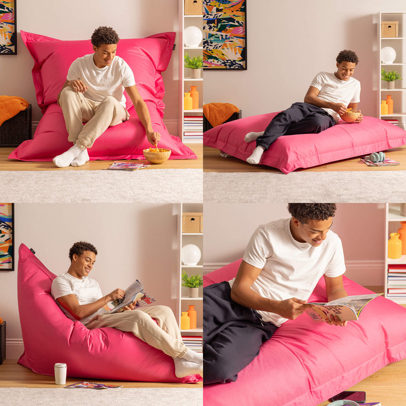 Bazaar Bag® Indoor-Outdoor Giant Bean Bag - Pink