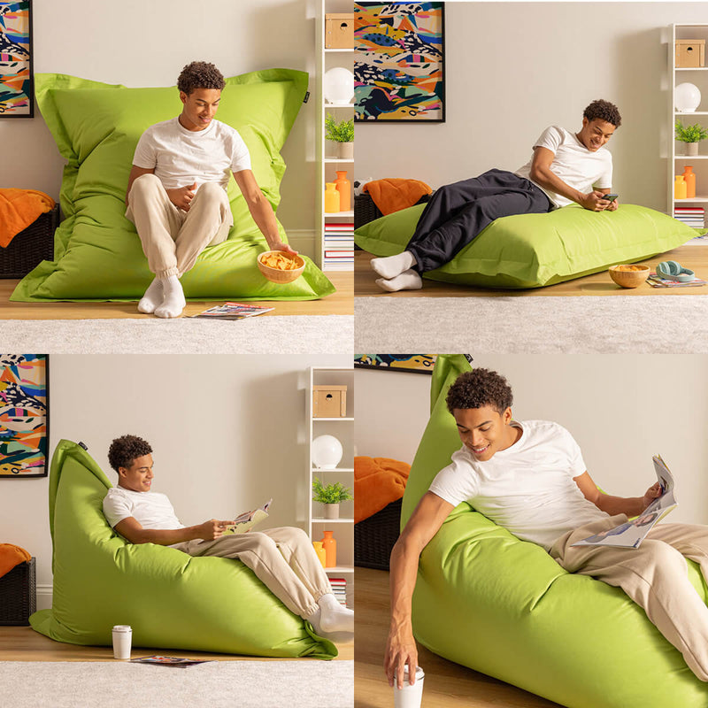 Bazaar Bag® Indoor-Outdoor Giant Bean Bag - Lime Green
