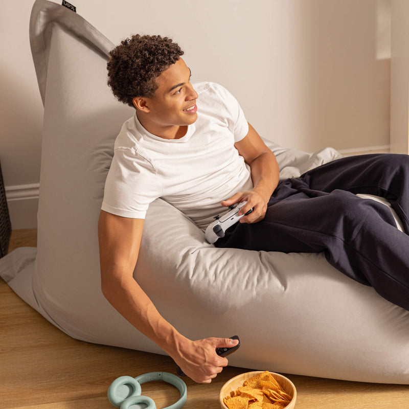 Bazaar Bag® Indoor-Outdoor Giant Bean Bag - Grey