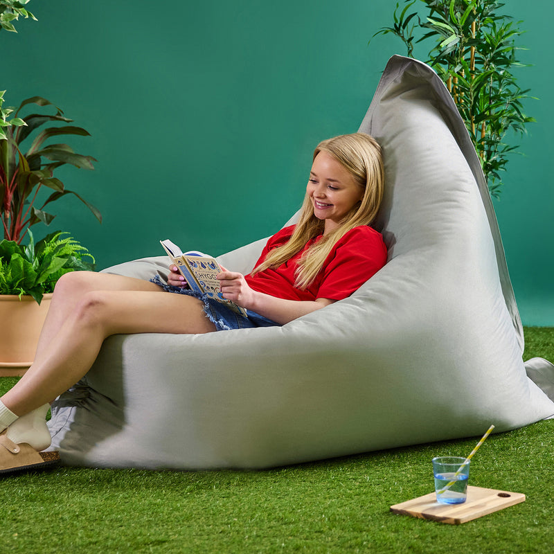 Bazaar Bag® Indoor-Outdoor Giant Bean Bag - Grey
