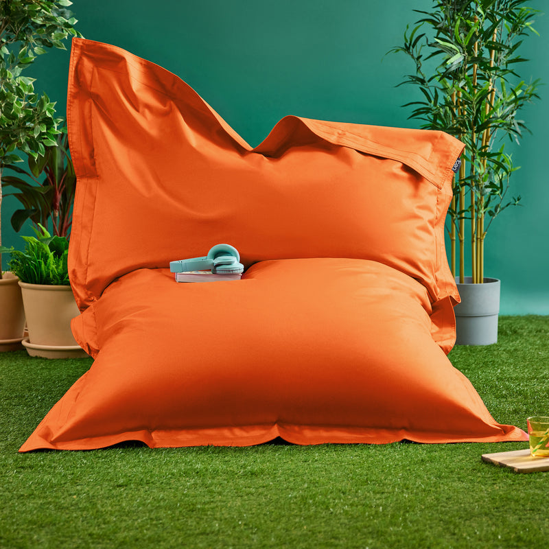 Bazaar Bag® Indoor-Outdoor Giant Bean Bag - Burnt Orange
