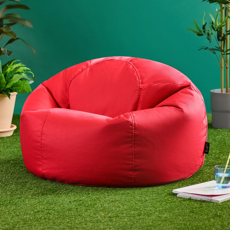 Kingston Water-Resistant Classic Bean Bag - Red