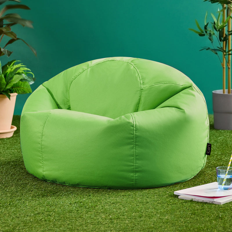 Kingston Water-Resistant Classic Bean Bag - Lime Green
