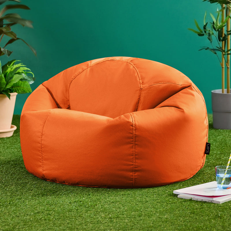 Kingston Water-Resistant Classic Bean Bag - Burnt Orange