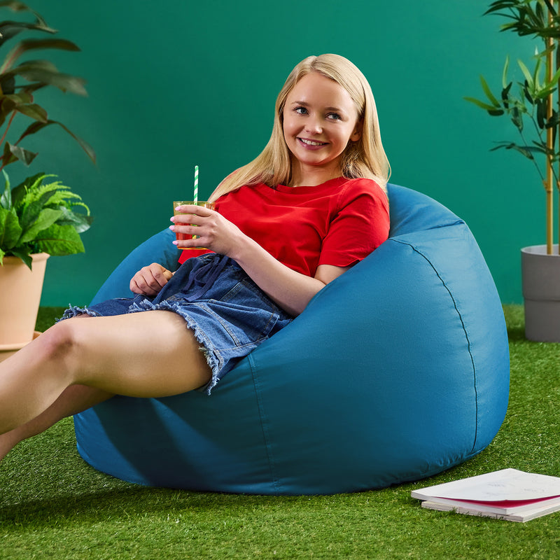 Kingston Water-Resistant Classic Bean Bag - Teal