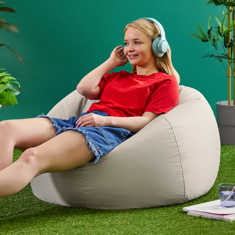 Kingston Water-Resistant Classic Bean Bag - Natural