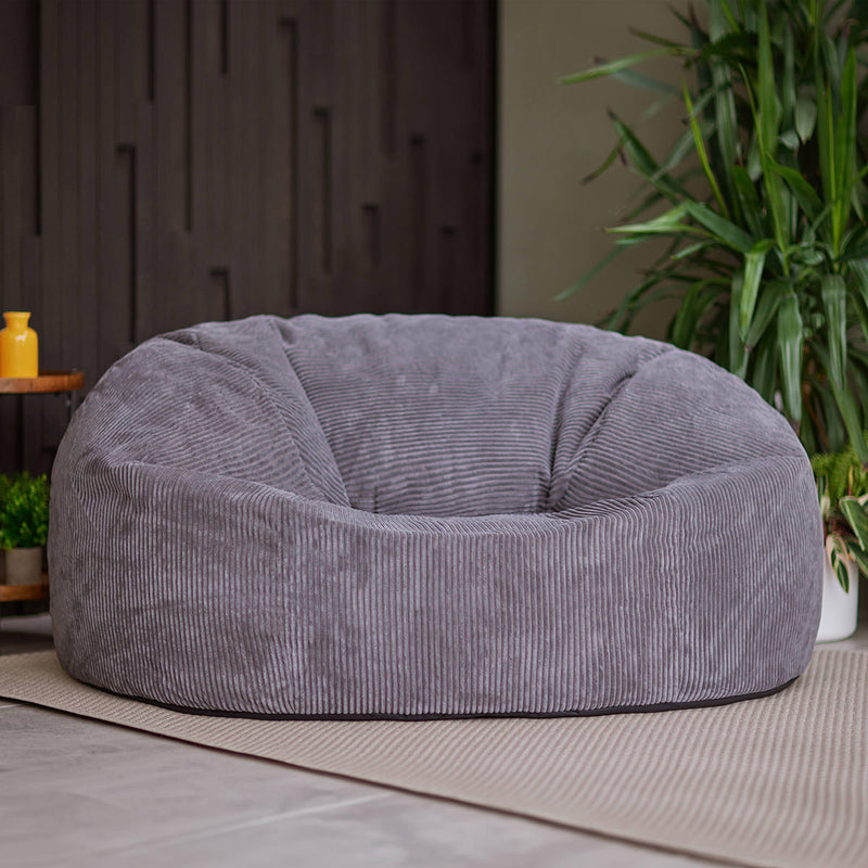 Soul Giant Two-Seater Bean Bag - Charcoal Grey