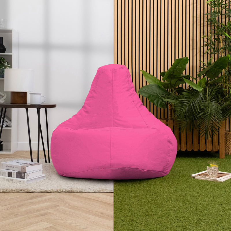 Dalton Recliner Indoor-Outdoor Gaming Bean Bag - Pink