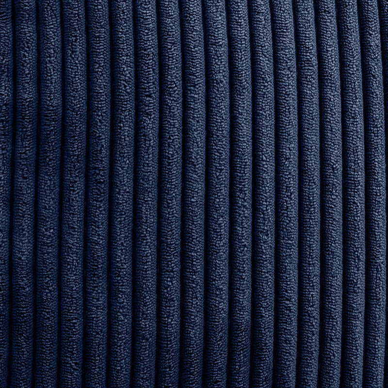 Kingston Cord Classic Bean Bag - Navy Blue