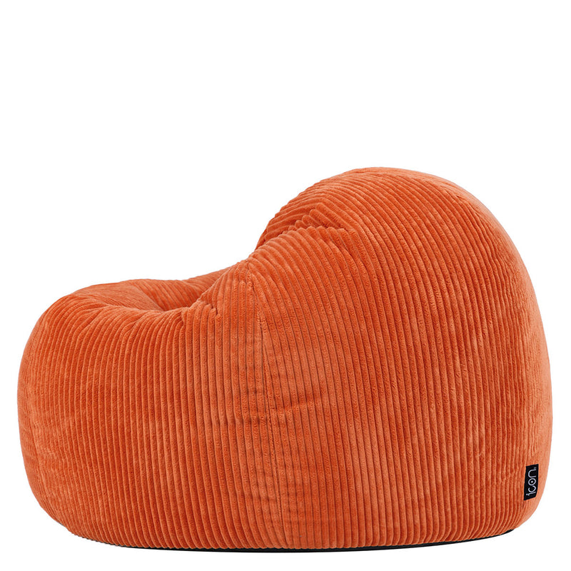 Kingston Cord Classic Bean Bag - Terracotta