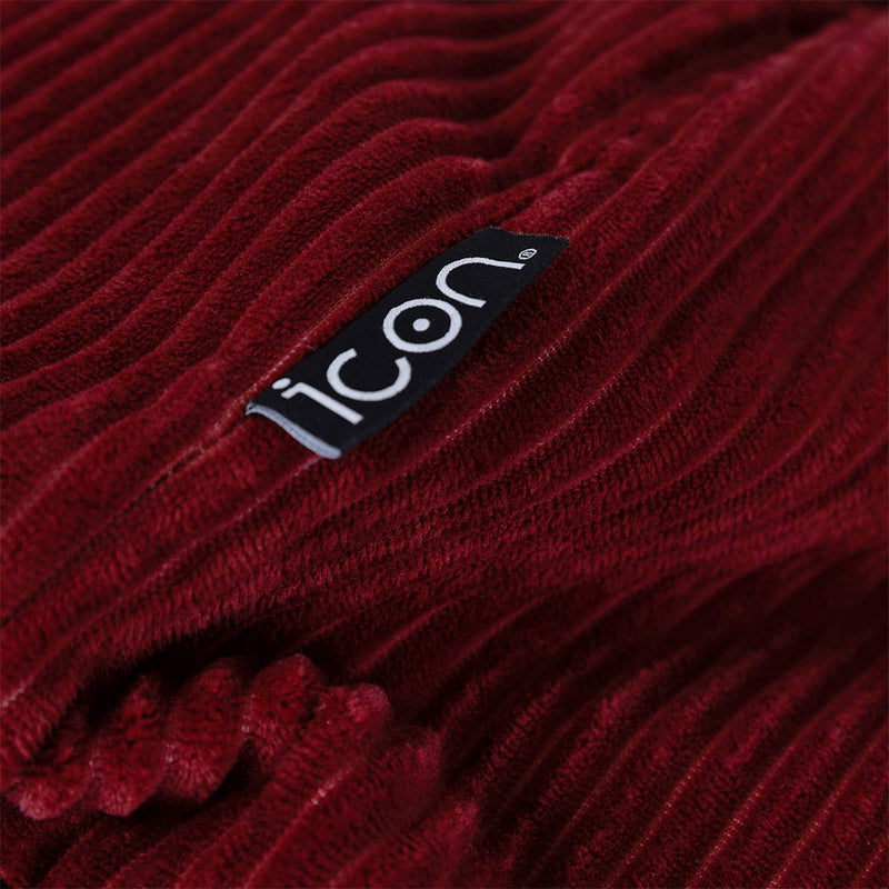 Kingston Cord Classic Bean Bag - Burgundy
