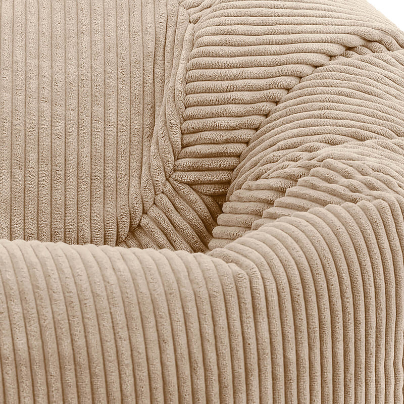 Kingston Cord Classic Bean Bag - Natural