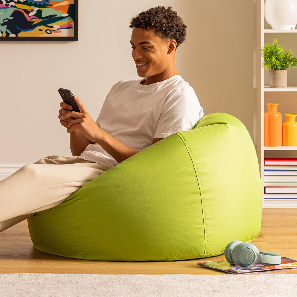Kingston Water Resistant Classic Bean Bag Lime Green