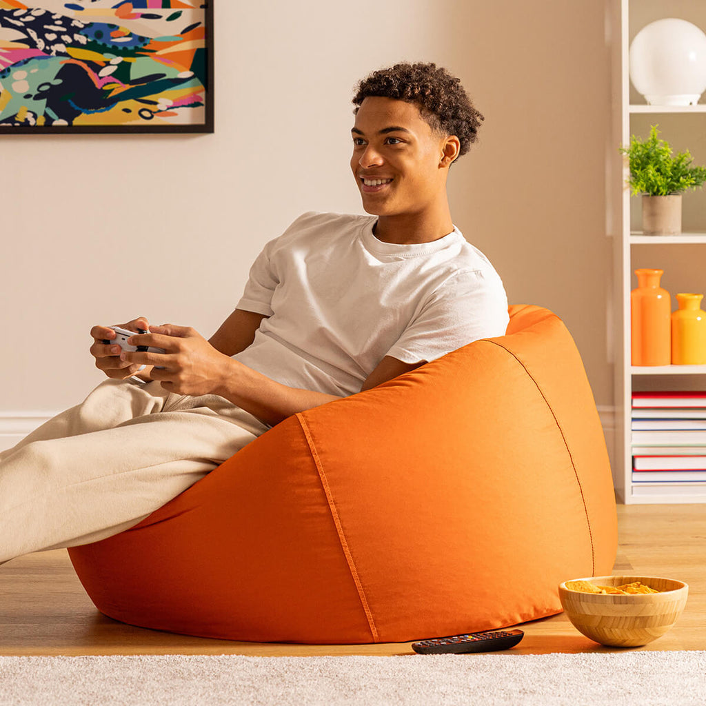 Kingston Water Resistant Classic Bean Bag Burnt