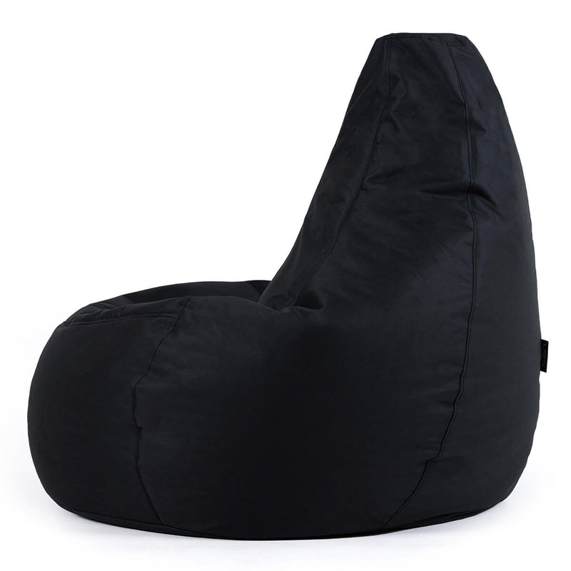 Dalton Recliner Indoor-Outdoor Gaming Bean Bag - Black