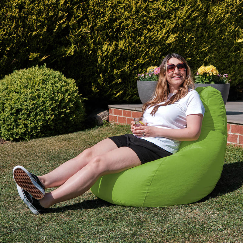 Dalton Recliner Indoor-Outdoor Gaming Bean Bag - Lime Green