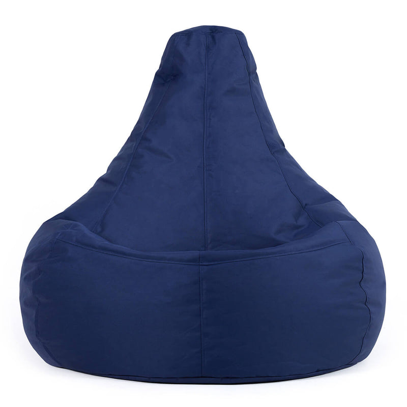 Dalton Recliner Indoor-Outdoor Gaming Bean Bag - Navy Blue