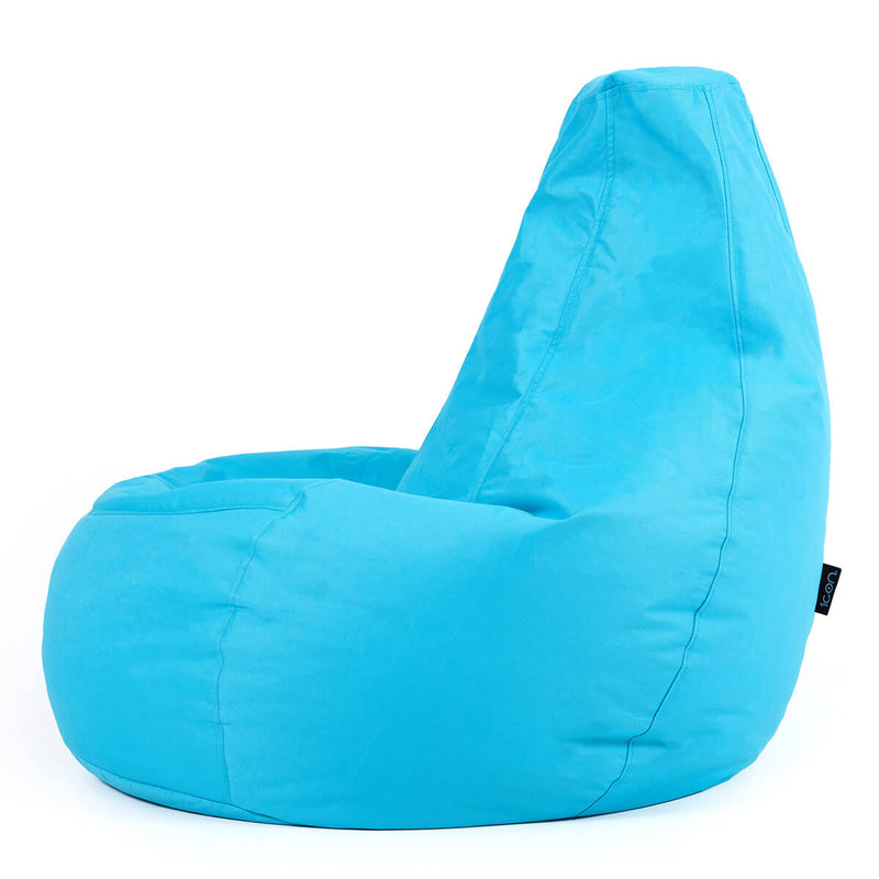 Dalton Recliner Indoor-Outdoor Gaming Bean Bag - Aqua