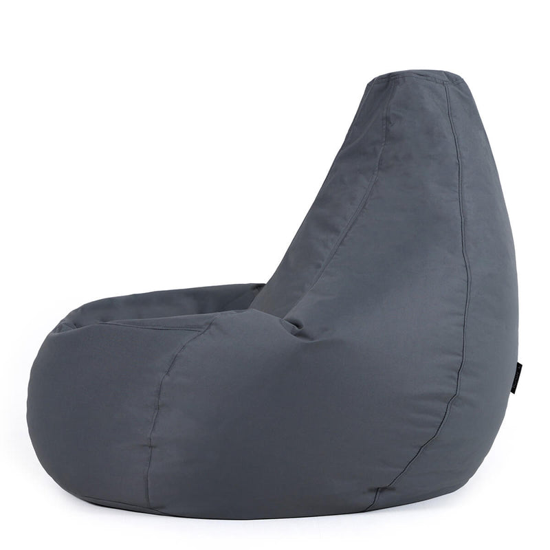 Recliner Indoor-Outdoor Gaming Bean Bag - Slate Grey