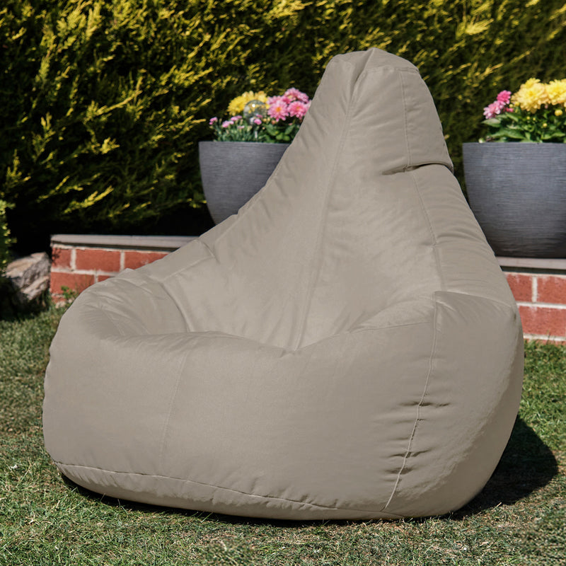 Dalton Recliner Indoor-Outdoor Gaming Bean Bag - Natural