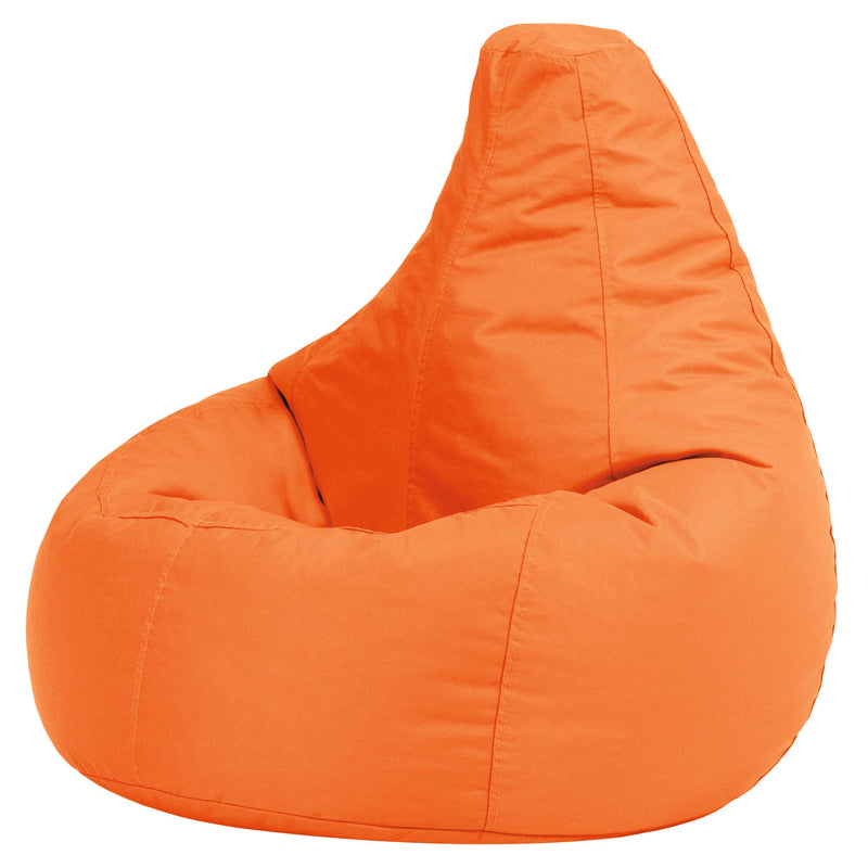 Kids Dalton Indoor-Outdoor High Back Bean Bag - Orange