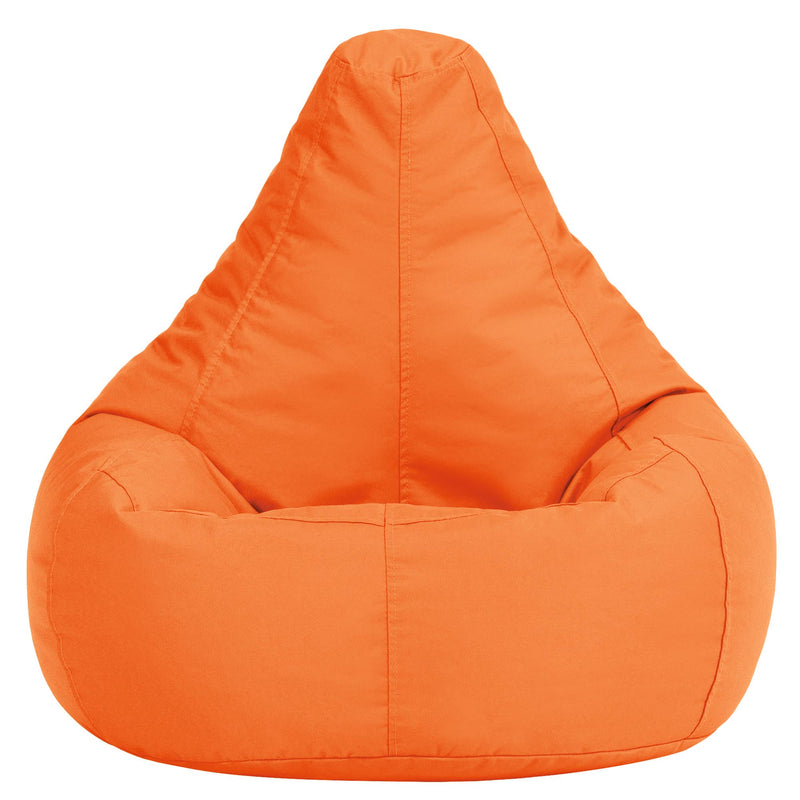Kids Dalton Indoor-Outdoor High Back Bean Bag - Orange