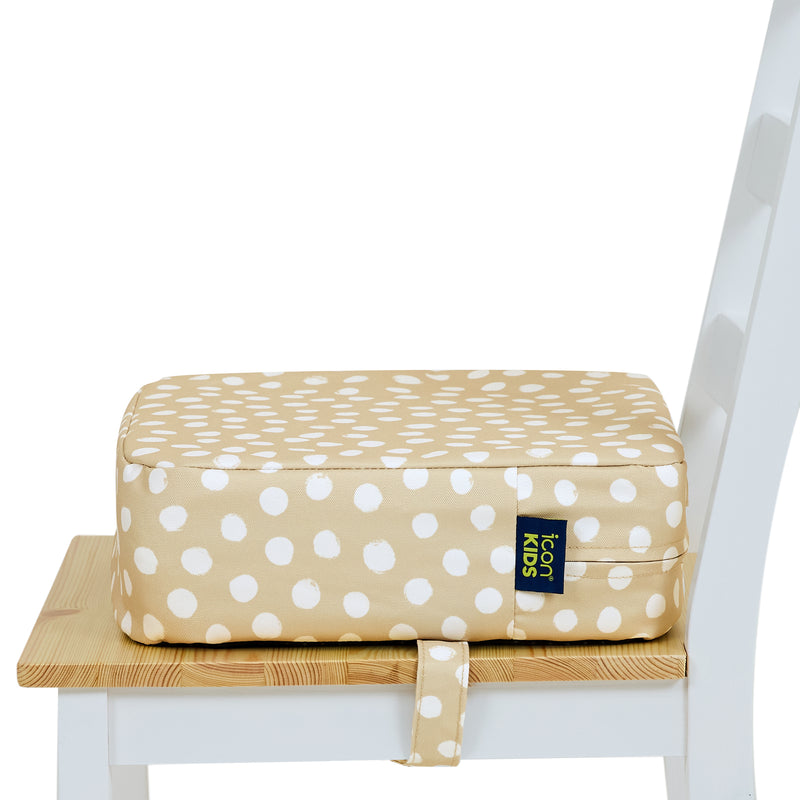 Kids Printed Booster Seat - Spots Natural