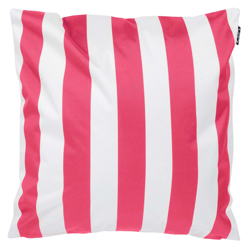Deck Stripe Indoor-Outdoor Cushion - Pink