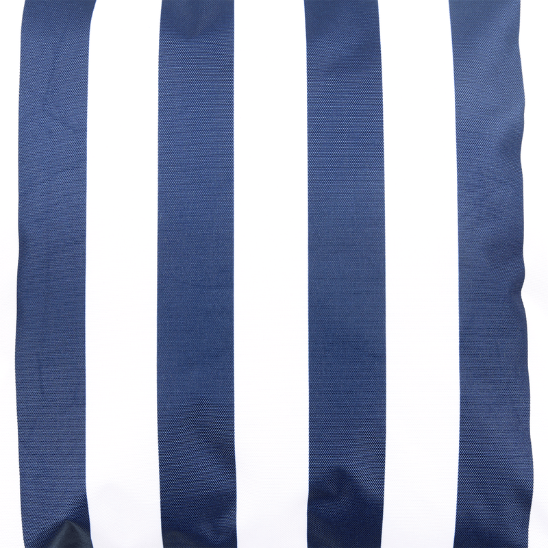 Deck Stripe Indoor-Outdoor Cushion - Navy