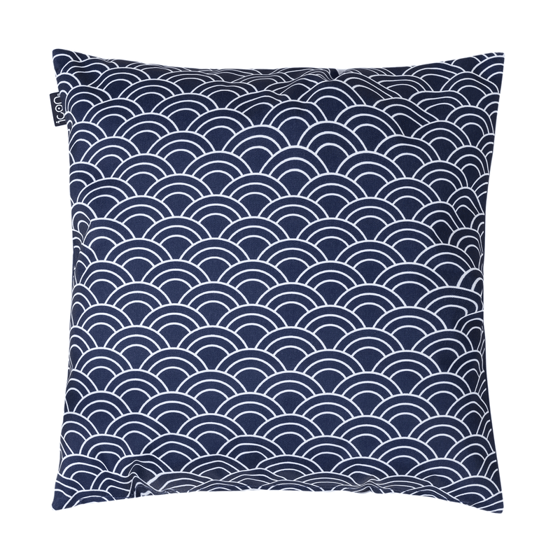 Deck Stripe Indoor-Outdoor Cushion - Navy