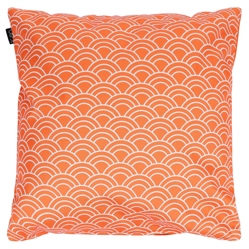Deck Stripe Indoor-Outdoor Cushion - Orange