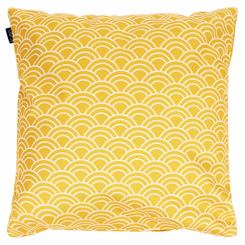 Deck Stripe Indoor-Outdoor Cushion - Yellow