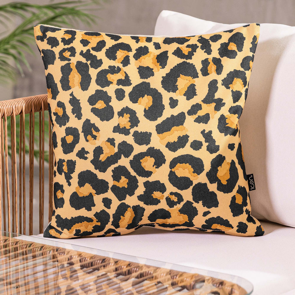Leopard Print Indoor Outdoor Cushion