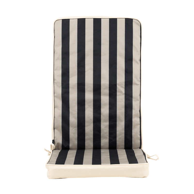 Deck Stripe Seat Pad Navy - Black