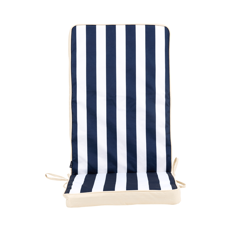 Deck Stripe Seat Pad Navy - Navy Blue