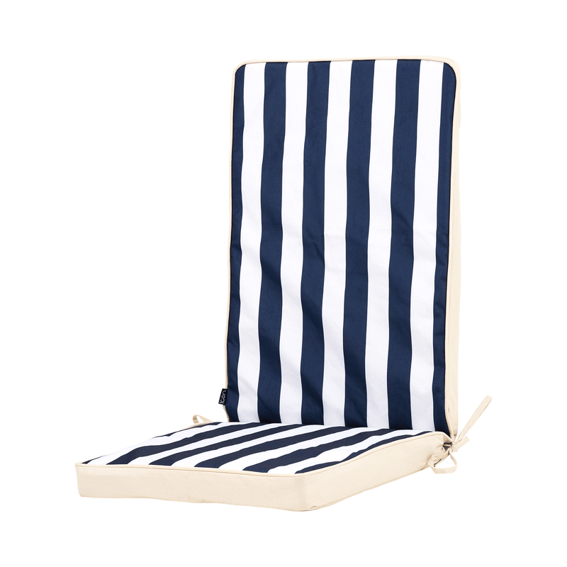 Deck Stripe Seat Pad Navy - Navy Blue