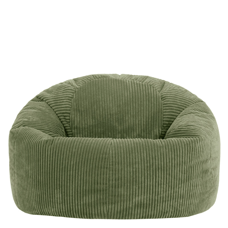 Kingston XL Cord Classic Bean Bag - Sage Green
