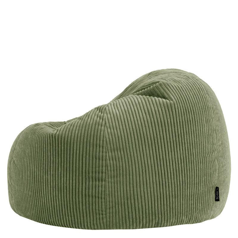 Kingston XL Cord Classic Bean Bag - Sage Green