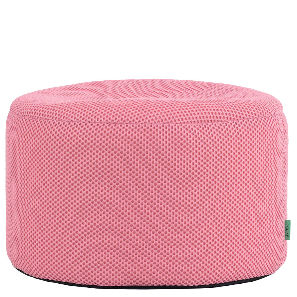 Gaming Performance Mesh Round Footstool
