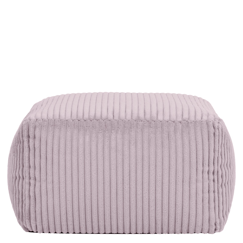 Mini Amara Cord Square Footstool - Lavender