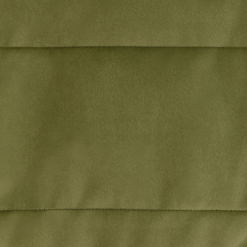 Kota Velvet Sofa Bean Bag - Olive Green