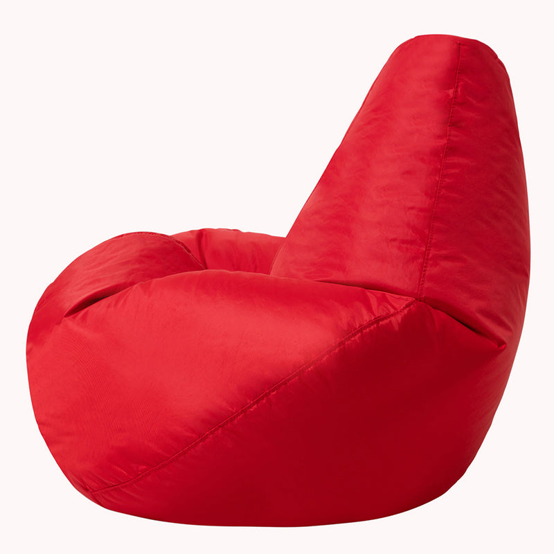Highback Gamer Beanbag Indoor-Outdoor - Red
