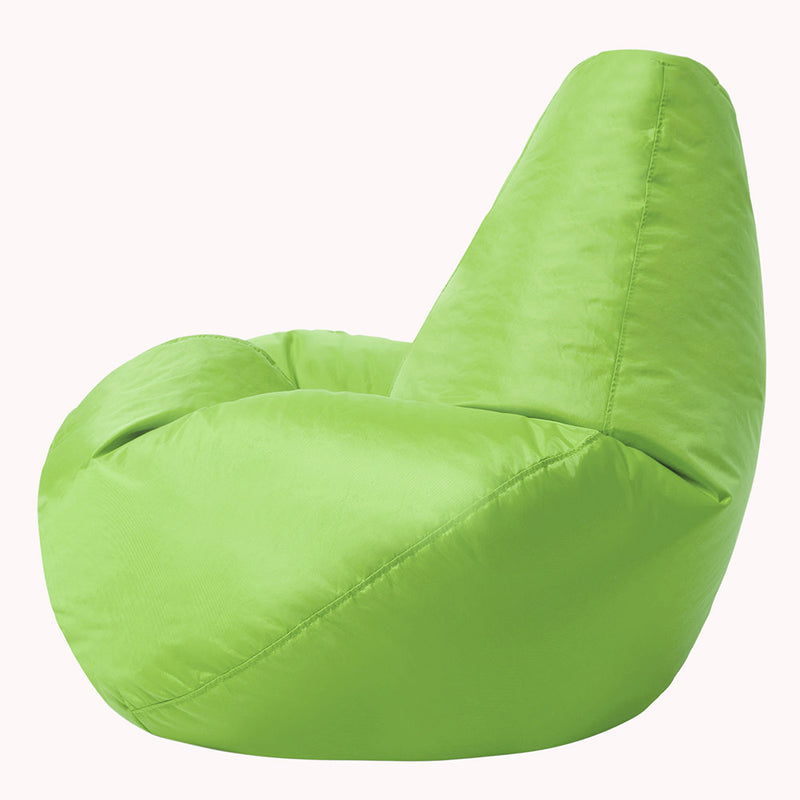 Highback Gamer Beanbag Indoor-Outdoor - Lime Green