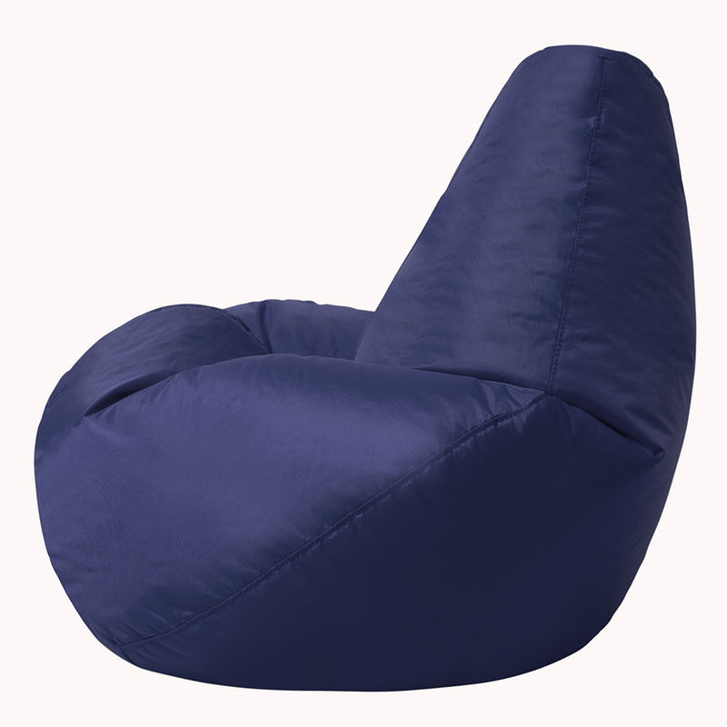 Highback Gamer Beanbag Indoor-Outdoor - Navy Blue