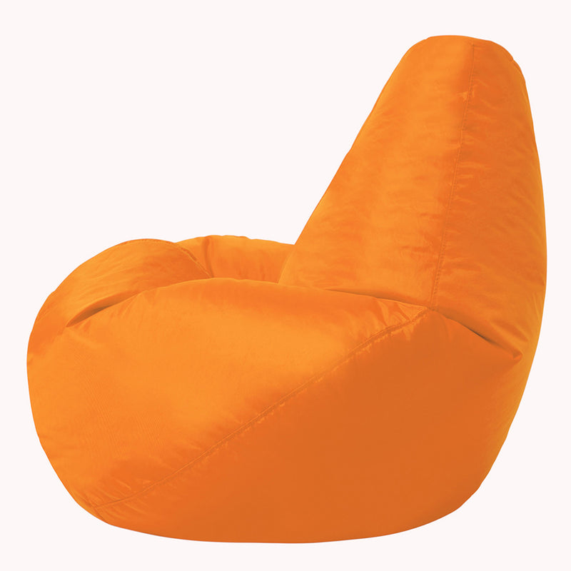 Highback Gamer Beanbag Indoor-Outdoor - Orange