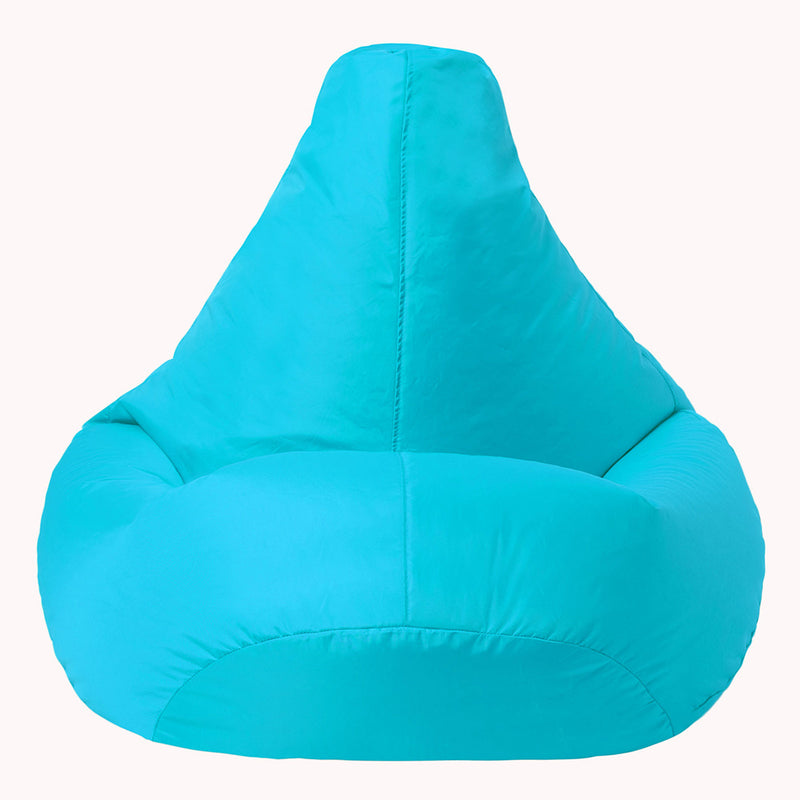 Highback Gamer Beanbag Indoor-Outdoor - Aqua