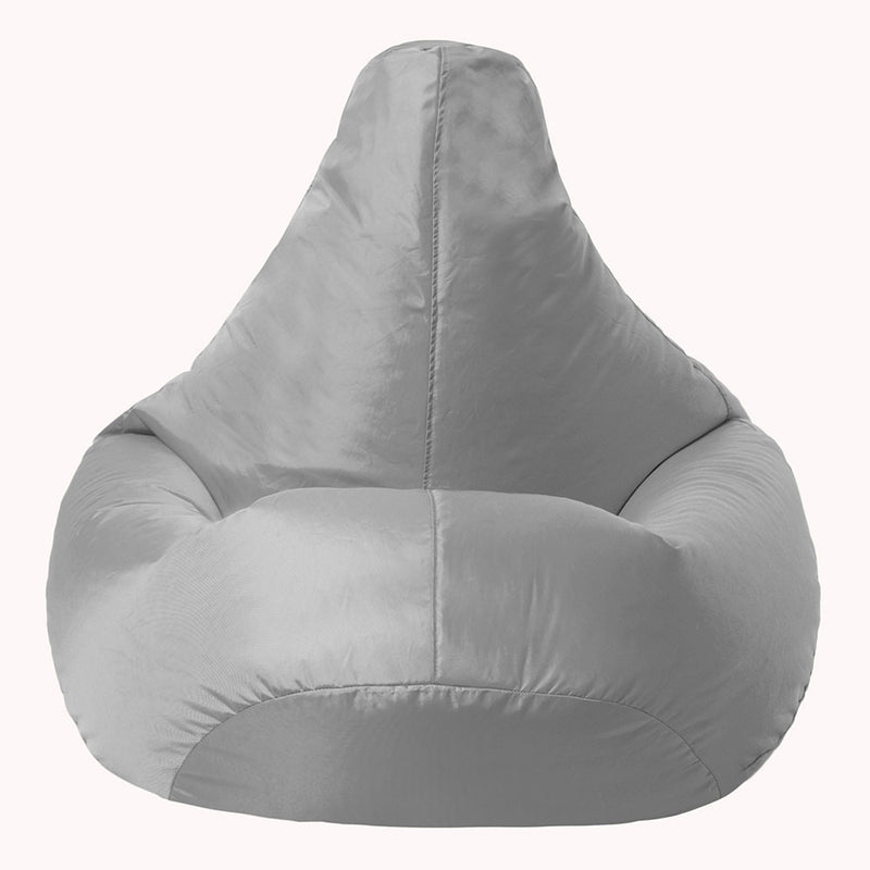 Highback Gamer Beanbag Indoor-Outdoor - Grey